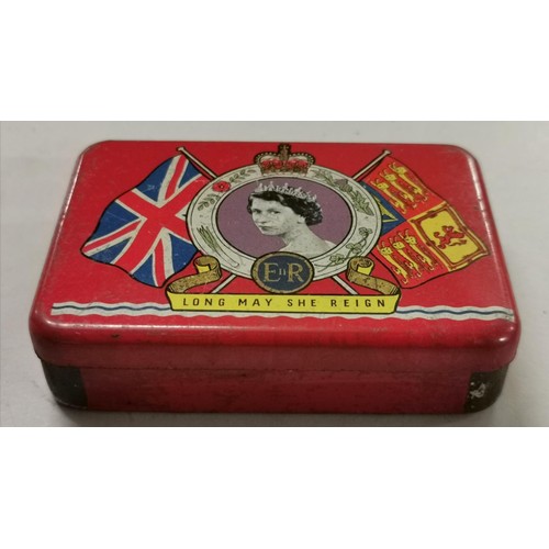 79 - 1953 coronation souvenir tin by OXO