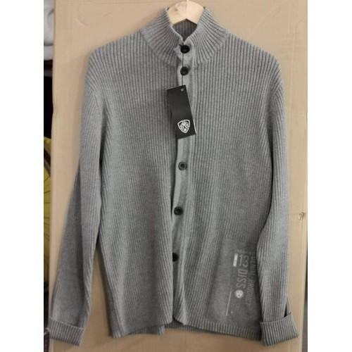 94 - New and tagged Dissident ribbed button front cardigan size XL