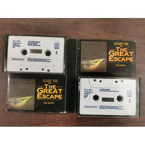 253 - Paul Brickhill the great escape audio story tape read by Richard Todd