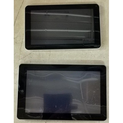 165 - 2 x unbranded tablets being 10 & 9