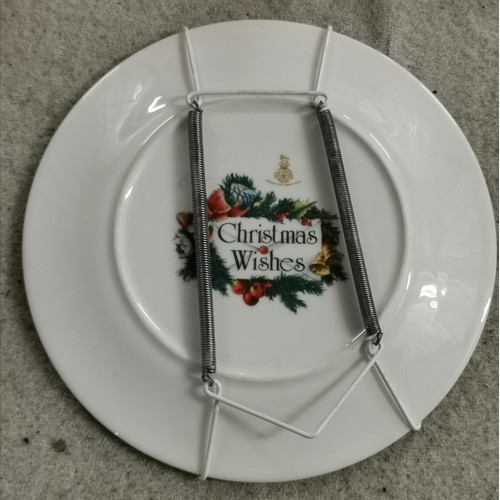 124 - 21 cm diameter Royal Doulton Christmas wishes collectors plate