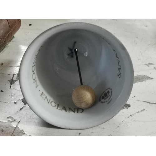 134 - B&G Copenhagen porcelain 1977 New Year bell