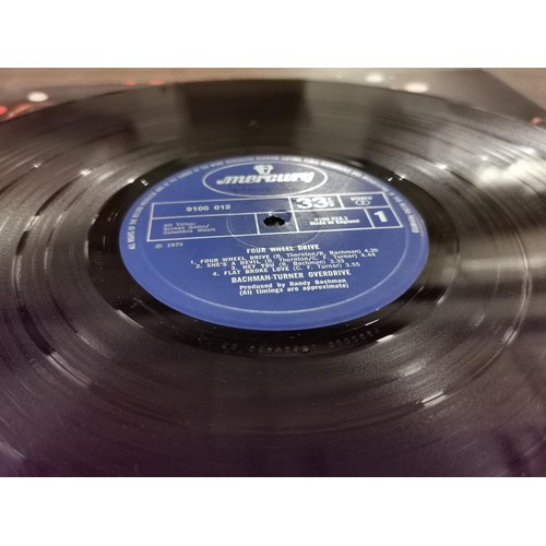 174 - 1975 Bachman Turner Overdrive four-wheel drive gatefold sleeve vinyl album with inner picture sleeve... 