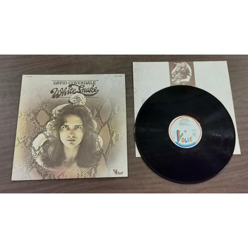 175 - 1977 David Coverdale Whitesnake vinyl album LDA 20257 with inner lyric sleeve (A1 B1) in very good c... 