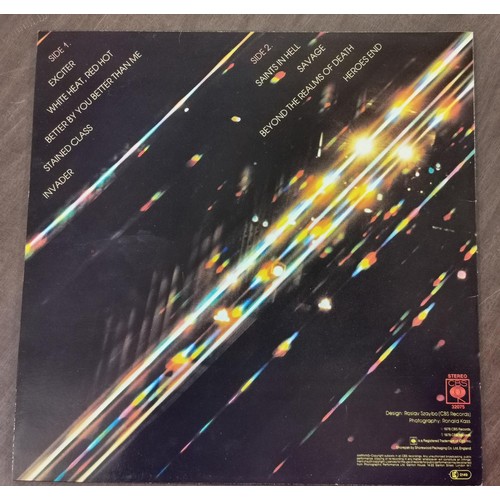179 - 1978 Judas Priest Stained Class vinyl album S CBS 32075 (A2 B4) - in excellent condition