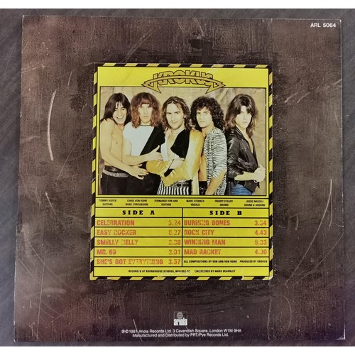 180 - 1981 Krokus-Hardware vinyl album Ariola ARL 5064 (A1 B1) in excellent condition