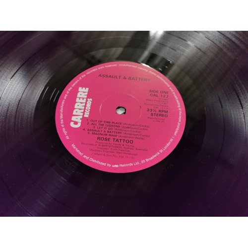 185 - 1981 Rose Tattoo-Assault and Battery vinyl album, Carrere CAL 127 (AB) - in excellent condition