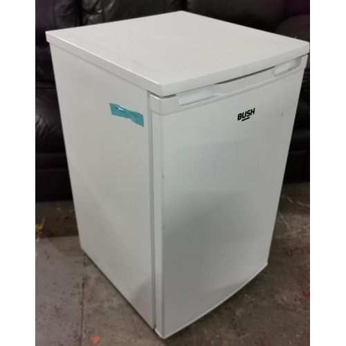 306 - 50 cm wide clean Bush under counter fridge freezer