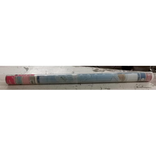 123 - Ordnance Survey world wall map, approx 1235 x 912 mm, in tube