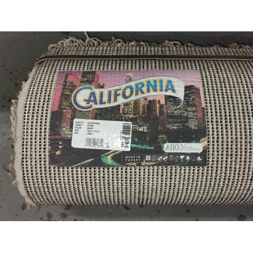 135 - 170 x 120 cm beige 'California' rug