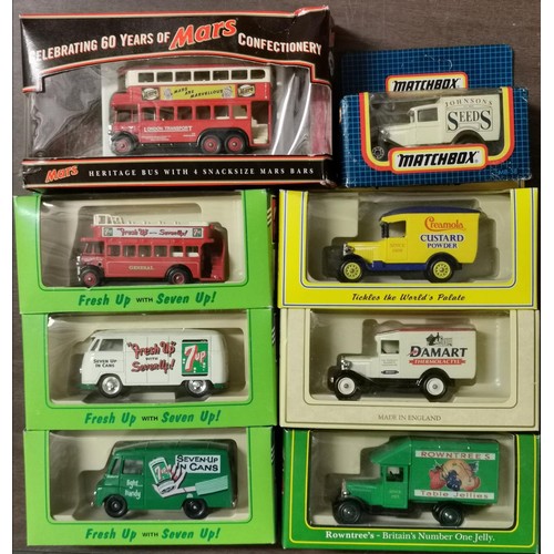 65 - 7 x assorted Lledo & 1 x Matchbox die cast vehicles