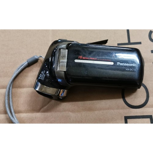 25 - Panasonic HX-DC10 digital camcorder, no charger so untested