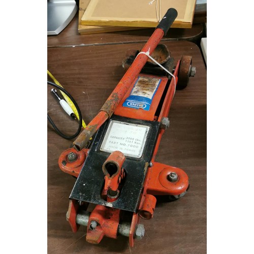 106 - Draper 3000 LB hydraulic trolley jack