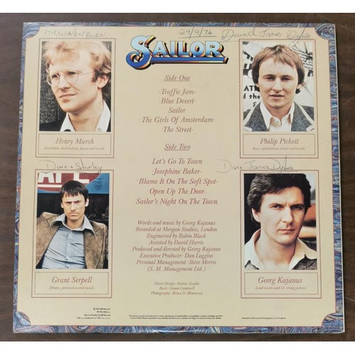 266 - Sailor self titled vinyl album, EPC 80337 A1/B1, in excellent condition