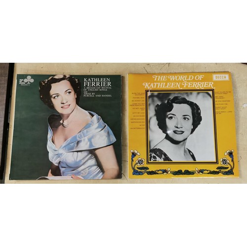 61 - 2 x Kathleen Ferrier vinyl albums