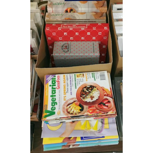 153 - Bundle of cookery related magazines including Sweet Sensations, Working woman's recipe collection wi... 