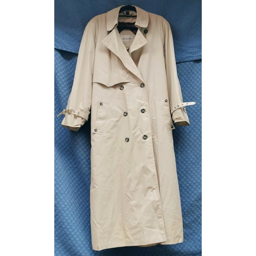 172 - Four Seasons London full length trench coat size 14