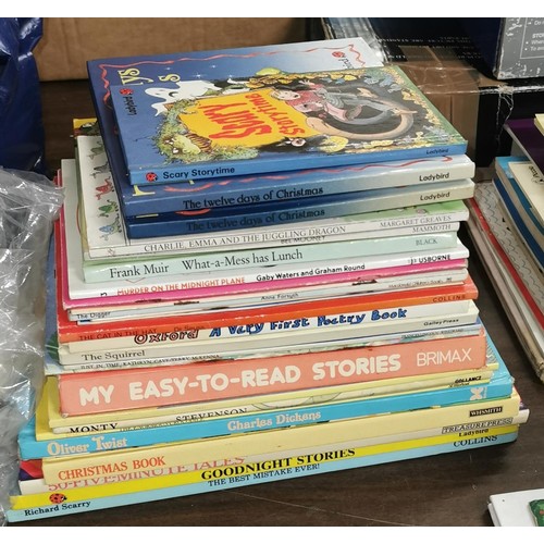 200 - Bundle of hard and paperback young children's reading and story books