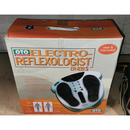 233 - Boxed as new Oto Body Care electro reflexologist model number ER-839S