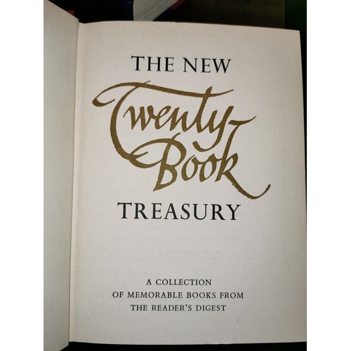 209 - Reader's Digest the new 20 book treasury first edition hardback book and 1999 reader's Digest the Th... 