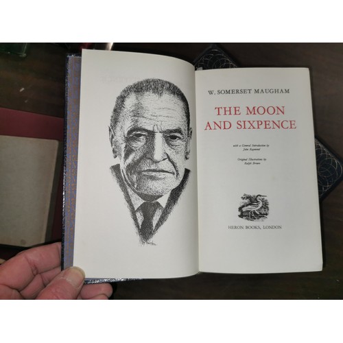 211 - Heron books first editions trio of books from The Complete Works of W. Somerset Maugham being the Ra... 