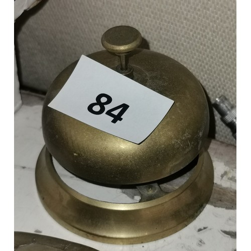 84 - Brass reception bell