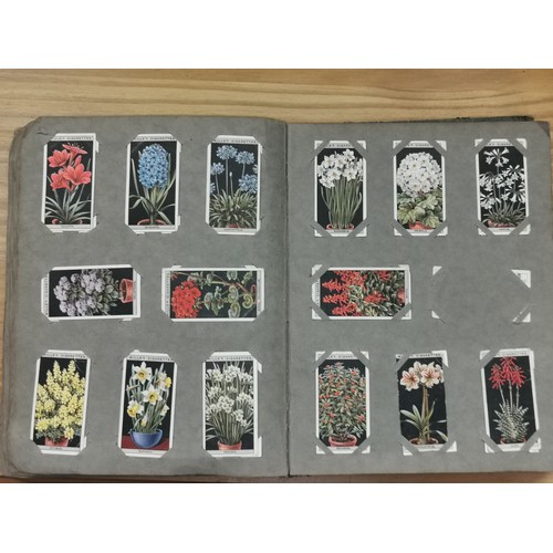 14 - Vintage my cigarettes picture album with ink written Welsh 1927 memo. 40 pages mainly full with comp... 