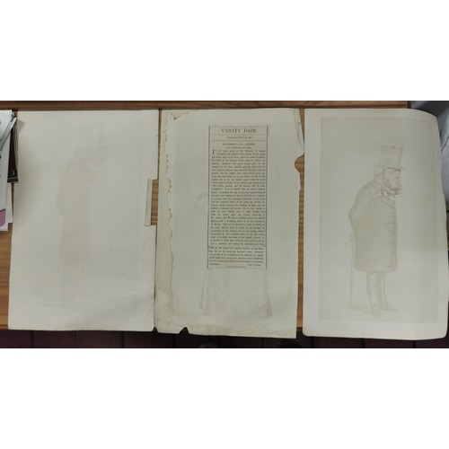 17 - 3 x 19th century Vanity Fair statesmen colour picture full pages being 1869 #2 & 1871 #'s 86 & 87