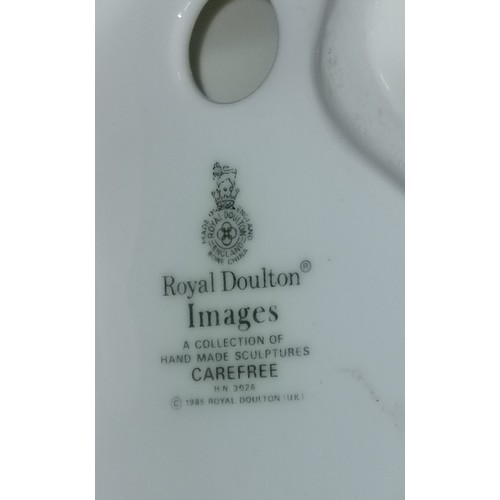 37 - 31 cm tall 1985 Royal Doulton images HN3926 'Carefree' figurine in perfect condition