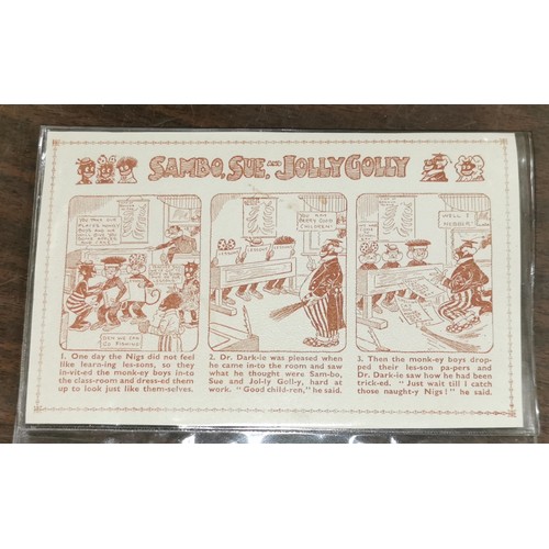 133 - Rare 1940's ethnic ephemera cartoon strip from Sunbeam annual