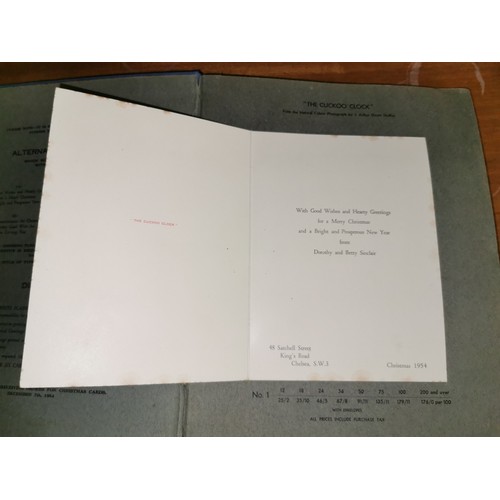320 - 1955 Dixons shop Christmas card catalogue sales book