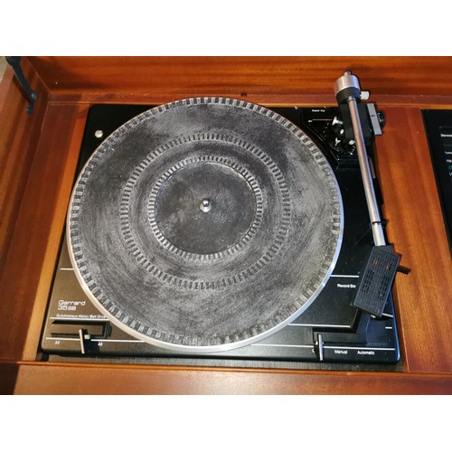8 - Retro Dynatron music centre sideboard with speakers