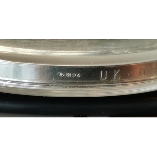 31 - 4.5 cm diameter Royal Airforce Museum hallmarked silver coin in perspex case to commemorate 1931 Sch... 