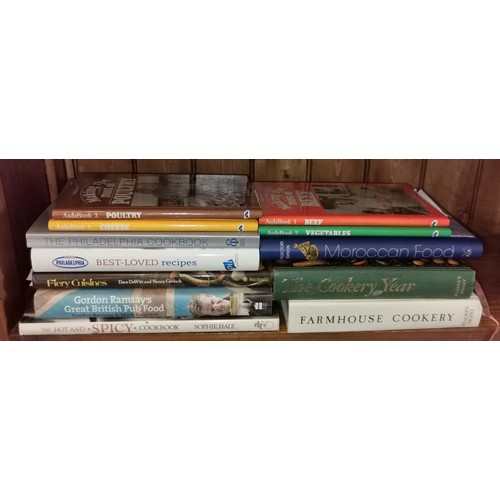 16 - Bundle of cooking, cookery and recipe books