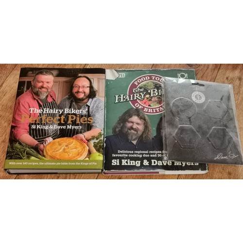 19 - 2 x Hairy Bikers hard back cooking and recipe books