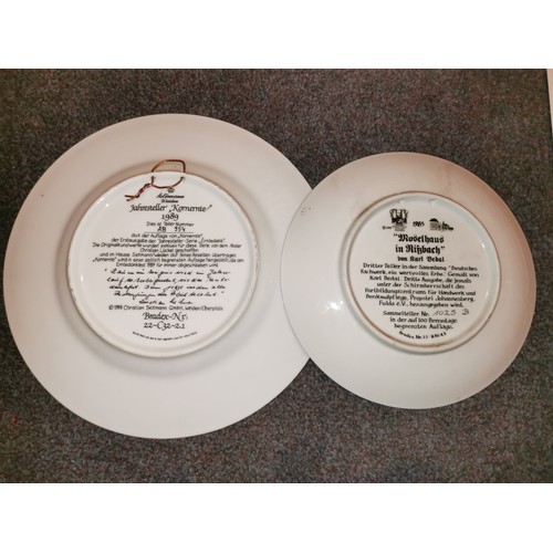 263 - Bundle of 5 x 1980s Bradex limited edition collectors plates including 3 Wedgwood the legend of King... 