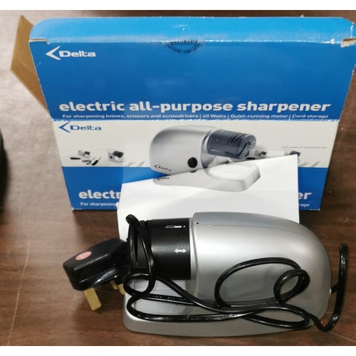 314 - Boxed Delta electric all purpose sharpener