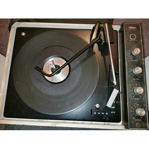 393 - Vintage Ultra group Thorn model 6455 turntable with speakers