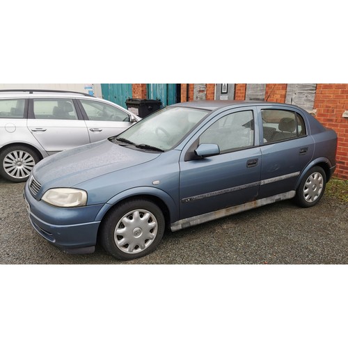 481 - 2001 registered Vauxhall Astra LS DTi 5 door hatch back diesel car. Been stood for around 18 months ... 