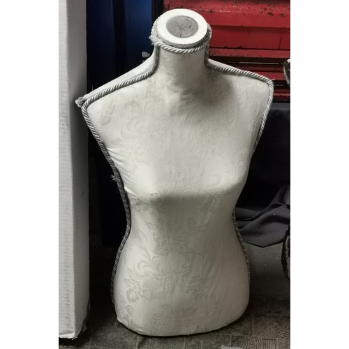 31 - Decorated female torso mannequin