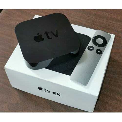 18 - Apple TV box with remote control model A1378