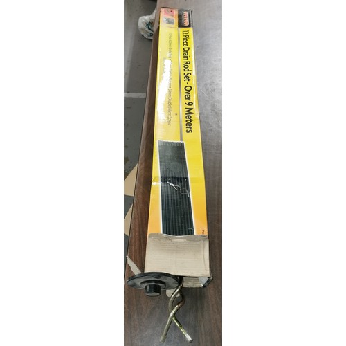 26 - Boxed Bond hardware drainage rod set