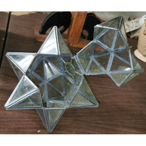 216 - 22 cm diameter Moravian star light shade