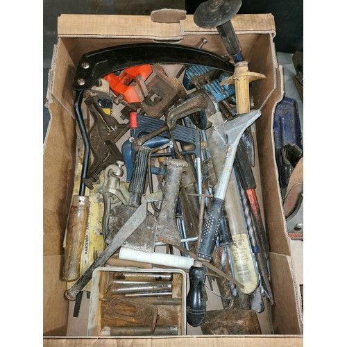 150 - Job lot of assorted mainly vintage hand tools etc