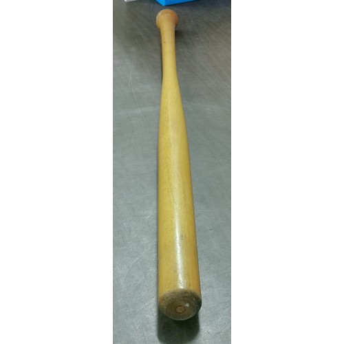 62 - Vintage light wood baseball bat