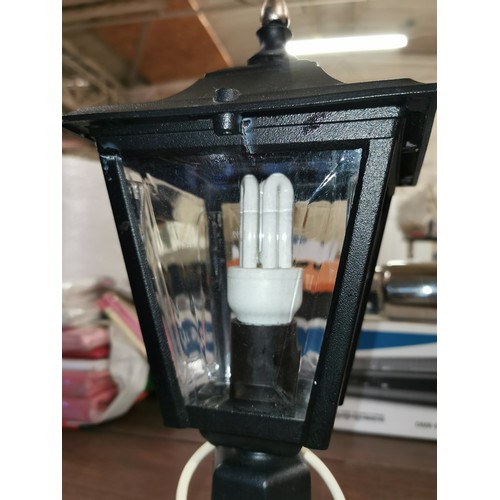 296 - Electric lantern style table lamp