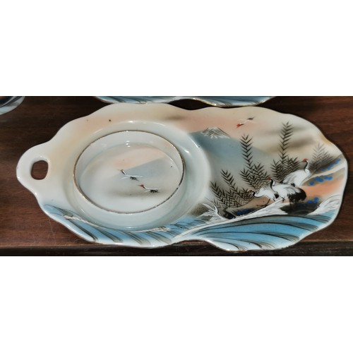 150 - Japanese fine porcelain tea set