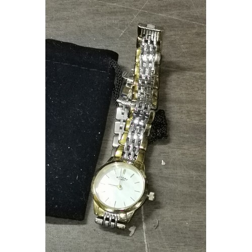 86 - Rotary Windsor ladies watch with bracelet strap - all proceeds from this lot go to NSPCC