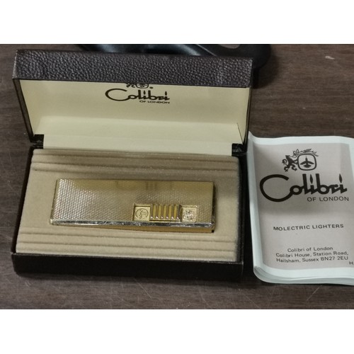 5 - Boxed and very good/unused? condition vintage Colibri lighter - all proceeds from this lot go to NSP... 