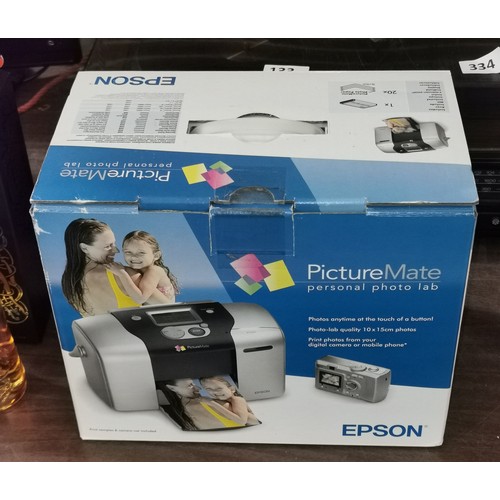 152 - Boxed as new Epson picturemate personal photo lab